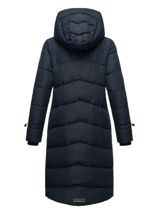 Marikoo Damen Winterjacke Tomomii – lang, warm & mit Kapuze - Image 4
