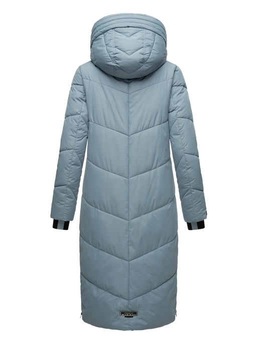 Marikoo Damen Winterjacke Nadaree – lang, warm & mit Kapuze - Image 4