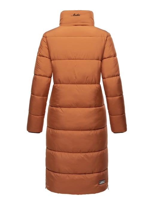 Marikoo Damen Winterjacke – Lange Steppjacke mit abnehmbarer Kapuze - Image 5