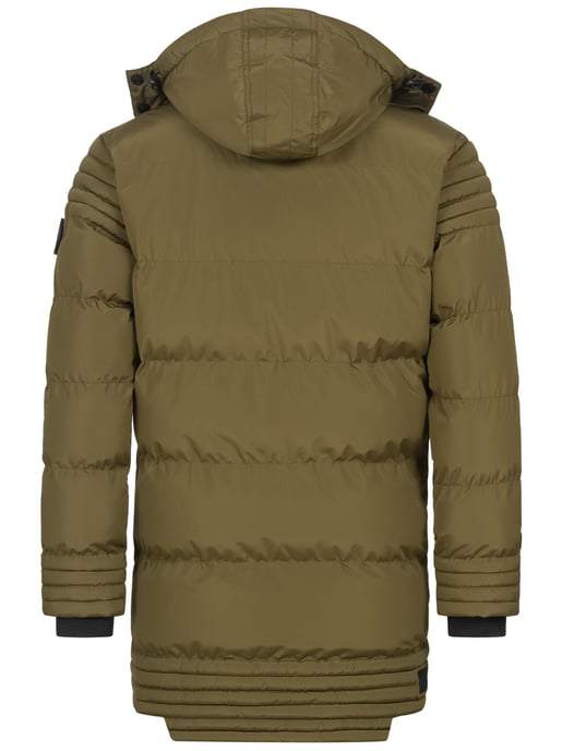 Alessandro Salvarini Herren Winterjacke AS285 mit Teddyfell & abnehmbarer Kapuze - Image 5
