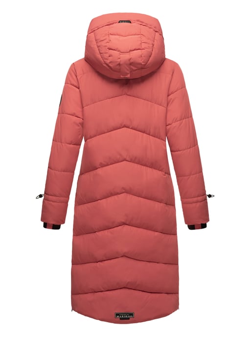 Marikoo Damen Winterjacke Tomomii – lang, warm & mit Kapuze - Image 4