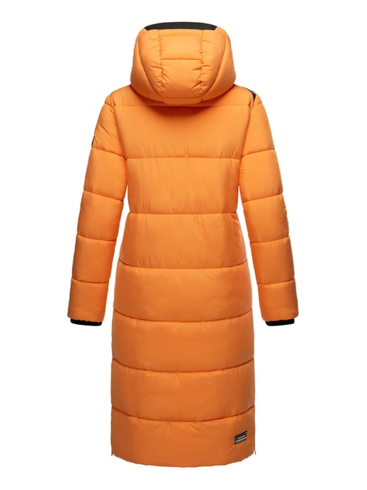 Marikoo Damen Winterjacke – Lange Steppjacke mit abnehmbarer Kapuze - Image 5