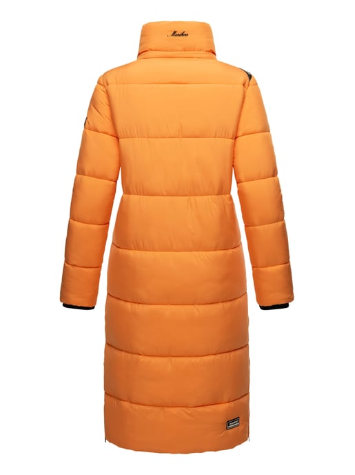 Marikoo Damen Winterjacke – Lange Steppjacke mit abnehmbarer Kapuze - Image 6