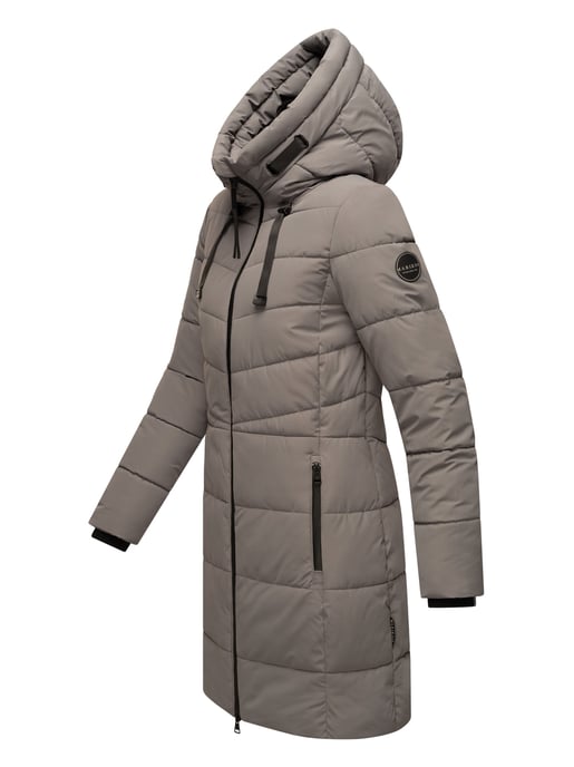 Marikoo Damen Winterjacke Natsukoo – warm, mit Teddyfell & Kapuze - Image 3