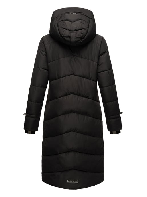 Marikoo Damen Winterjacke Tomomii – lang, warm & mit Kapuze - Image 4