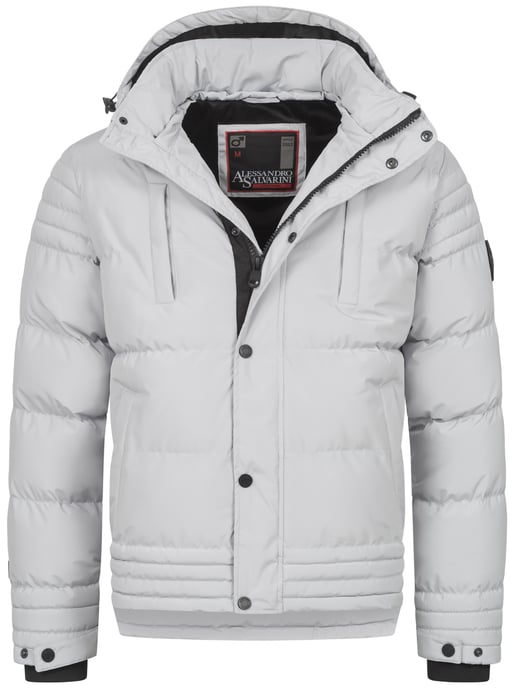 Alessandro Salvarini Herren Winterjacke AS-281 mit Teddyfell & abnehmbarer Kapuze - Image 2