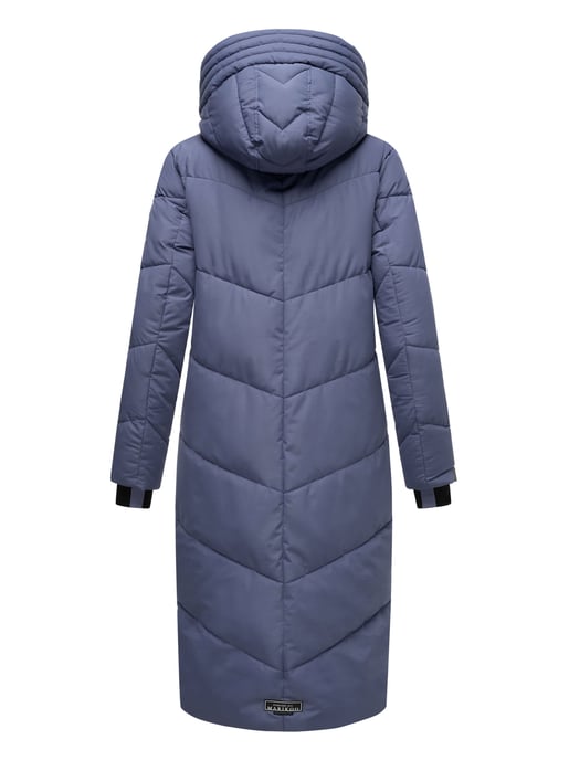 Marikoo Damen Winterjacke Nadaree – lang, warm & mit Kapuze - Image 4