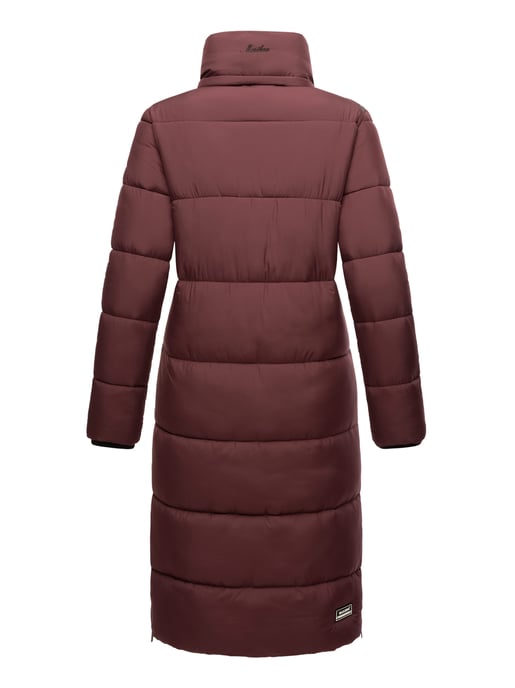 Marikoo Damen Winterjacke – Lange Steppjacke mit abnehmbarer Kapuze - Image 6
