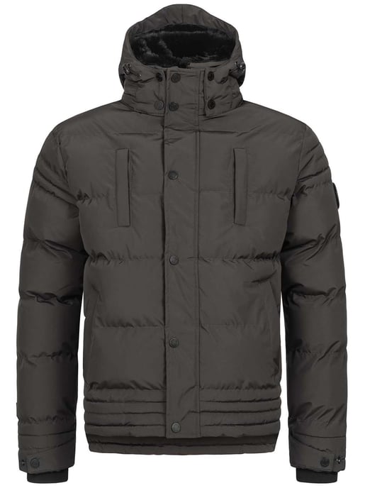 Alessandro Salvarini Herren Winterjacke AS-281 mit Teddyfell & abnehmbarer Kapuze - Image 3