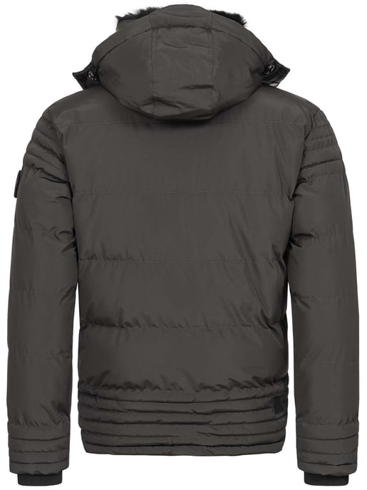 Alessandro Salvarini Herren Winterjacke AS-281 mit Teddyfell & abnehmbarer Kapuze - Image 5