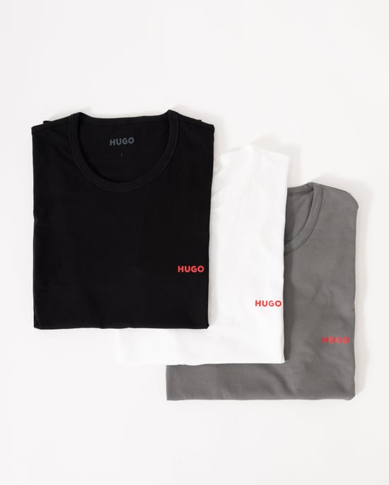 Open Verschiedenes T-Shirt in Weiß (3er Pack) - Image 2