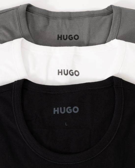 Open Verschiedenes T-Shirt in Weiß (3er Pack) - Image 3