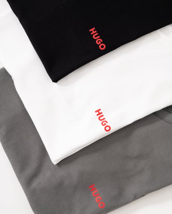 Open Verschiedenes T-Shirt in Weiß (3er Pack) - Image 4