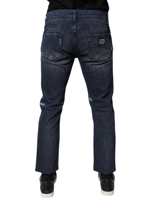 Zerrissene Gerade Jeans - Image 3