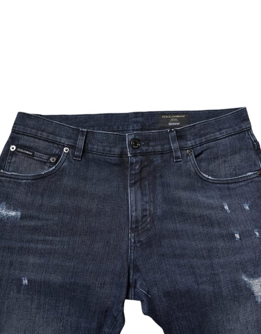 Zerrissene Gerade Jeans - Image 4