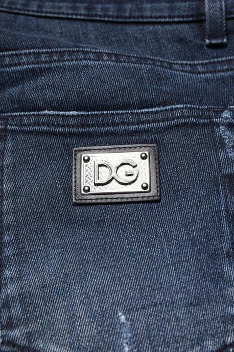 Zerrissene Gerade Jeans - Image 5