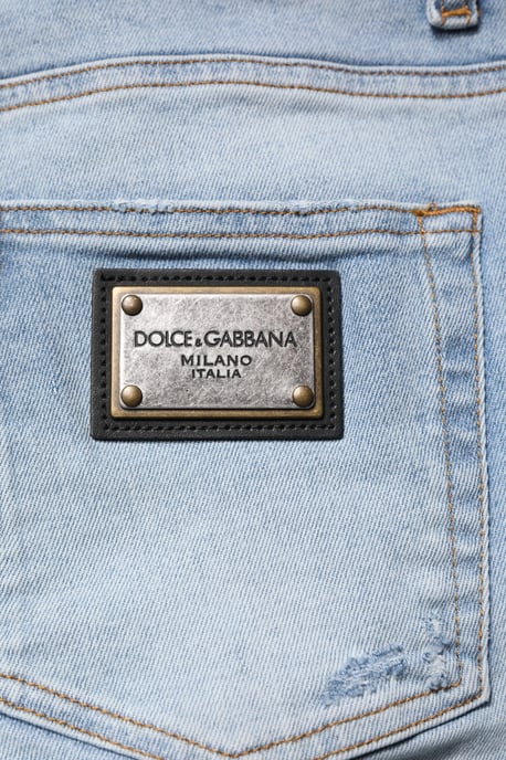Schlanke Passform Distressed Jeans - Image 6