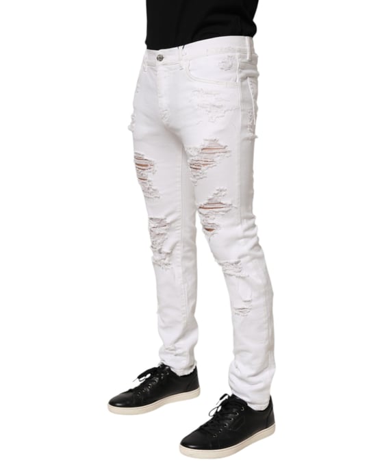 Ripped Slim Jeans - Image 3
