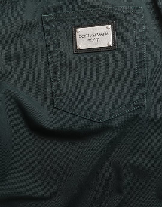Schlanke Baumwollhose - Image 4