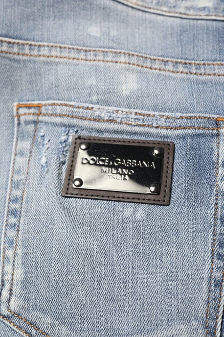 Abgenutzte Slim Fit Jeans - Image 6
