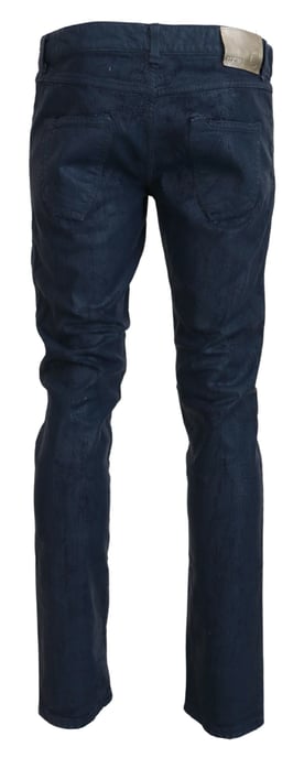 Schlanke Passform Strukturierte Jeans - Image 3