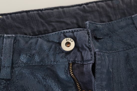 Schlanke Passform Strukturierte Jeans - Image 5