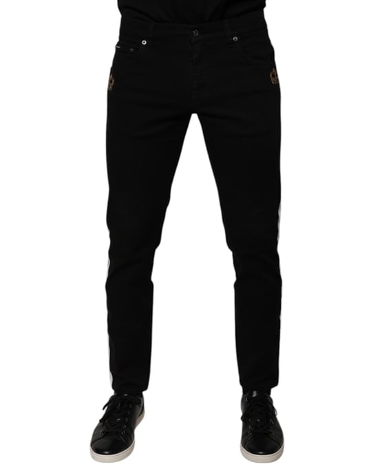 Slimfit Jeans mit Kronen-Patch-Detail - Image 2