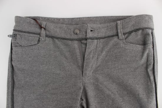 Grau Gerade Beinform Hose mit Seitenstreifen-Detaillierung - Image 5