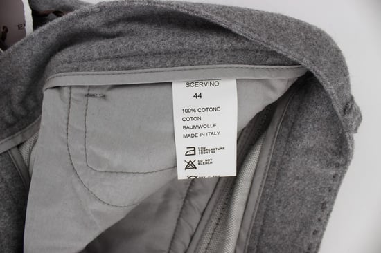 Grau Gerade Beinform Hose mit Seitenstreifen-Detaillierung - Image 6