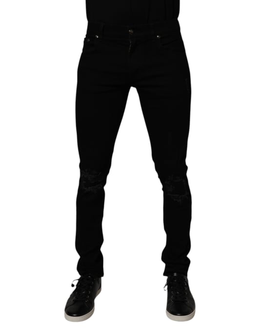 Skinny Destroyed Jeans - Image 2