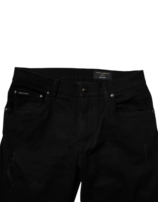 Skinny Destroyed Jeans - Image 5