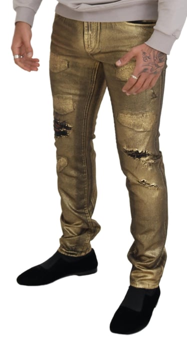 Ripped Slimfit Jeans - Image 4