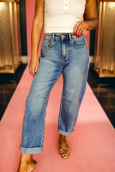 Lässige Denim-Jeans - Image 3