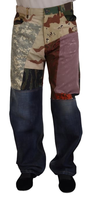 Patchwork-Jeans Multicamouflage - Image 1