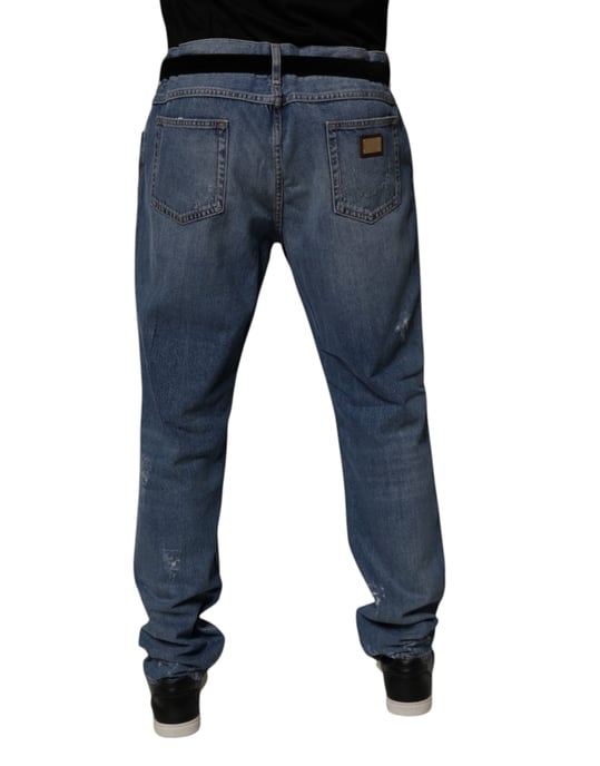 Relaxed Fit Ripped Jeans - Image 4
