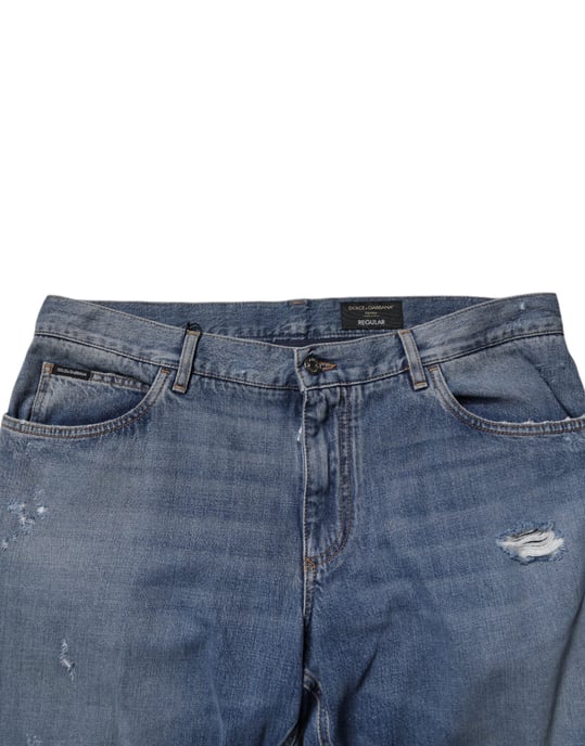 Relaxed Fit Ripped Jeans - Image 5