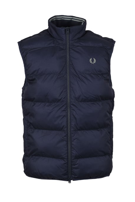 Fred Perry Insulated Gilet Dark Airforce - Image 1