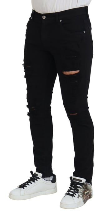Ripped Slim Fit Jeans - Image 2