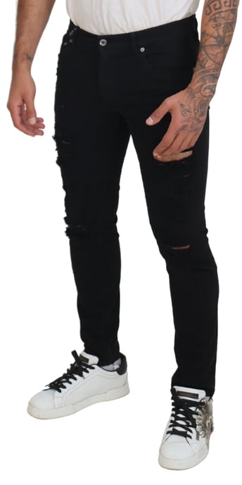 Ripped Slim Fit Jeans - Image 4