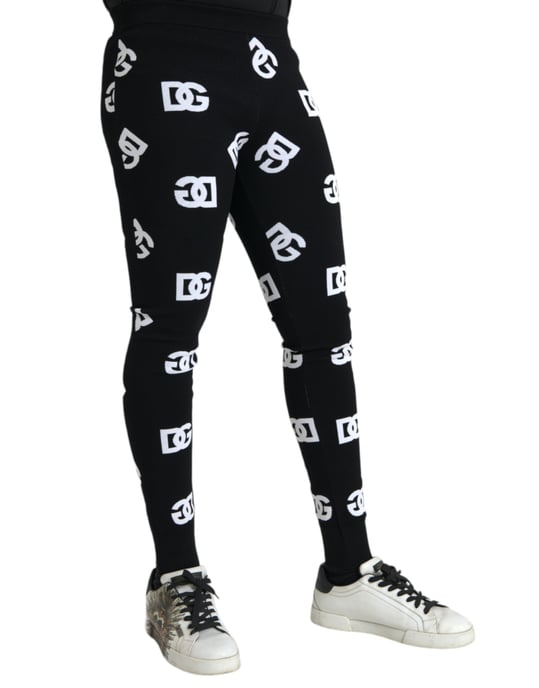 Logo-Print Leggings Stil Pan75061 - Image 2