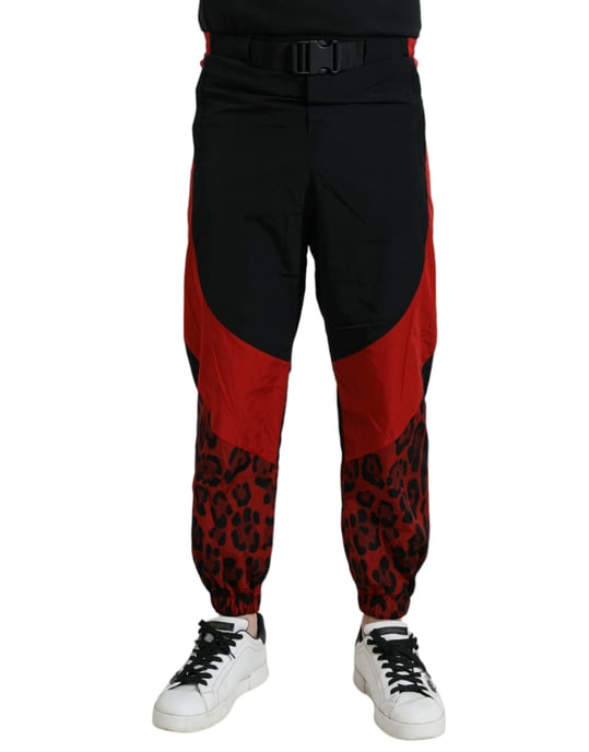 Leopardenmuster Jogginghosen - Image 1