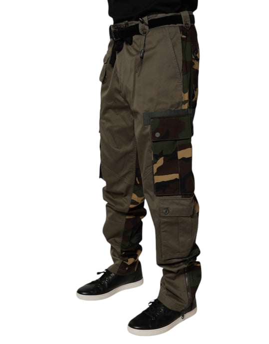Cargo-Hose mit Camouflage-Details - Image 3