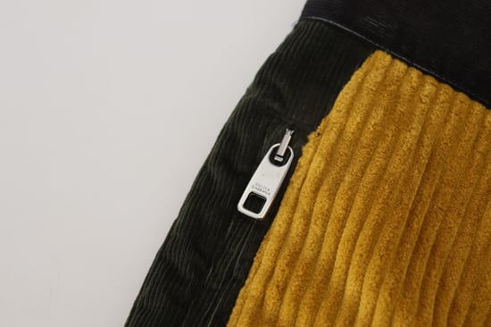 Corduroy Cargo-Hosen im Patchwork-Stil - Image 5