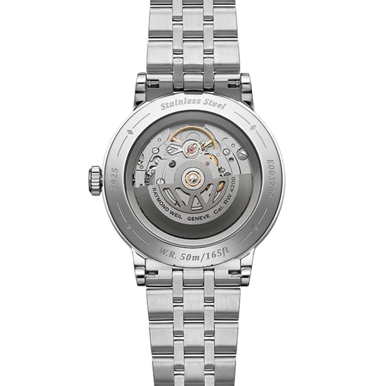 Raymond Weil Millesime Silber Damen Armbanduhr 2125-ST-52011 - Image 2
