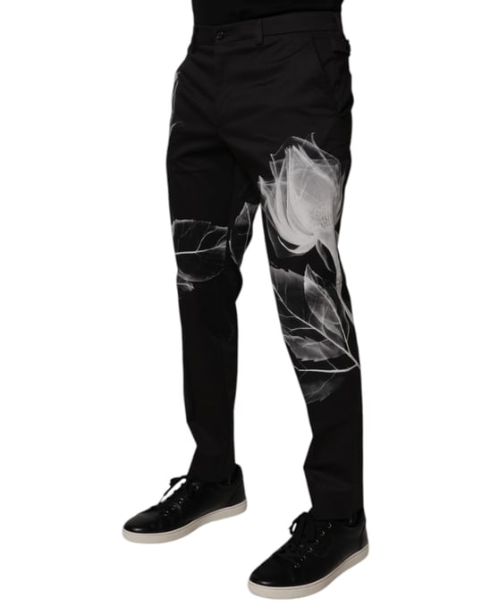 Blumenmuster Hohe Taille Hose - Image 3
