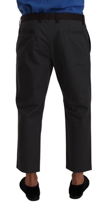 Gekürzte Zweifarbige Hosen - Image 3