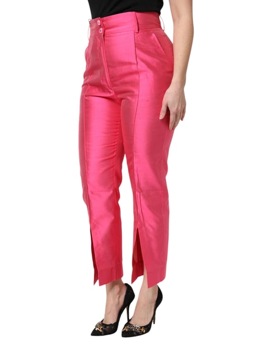 Hochtaillierte Hosen mit Seitenschlitzen - Image 3