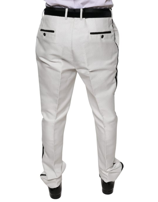 Slim Fit Hose mit Seitenstreifen - Image 4