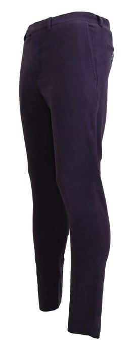 Lila Gerade Schnitt Hose Modell Pan74123 - Image 2