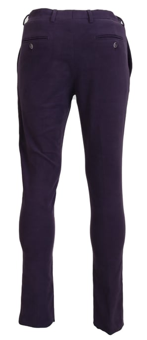 Lila Gerade Schnitt Hose Modell Pan74123 - Image 3